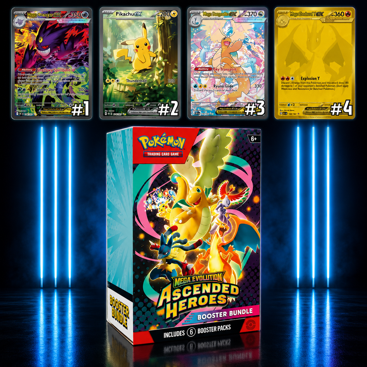 Acsended hero's booster bundle