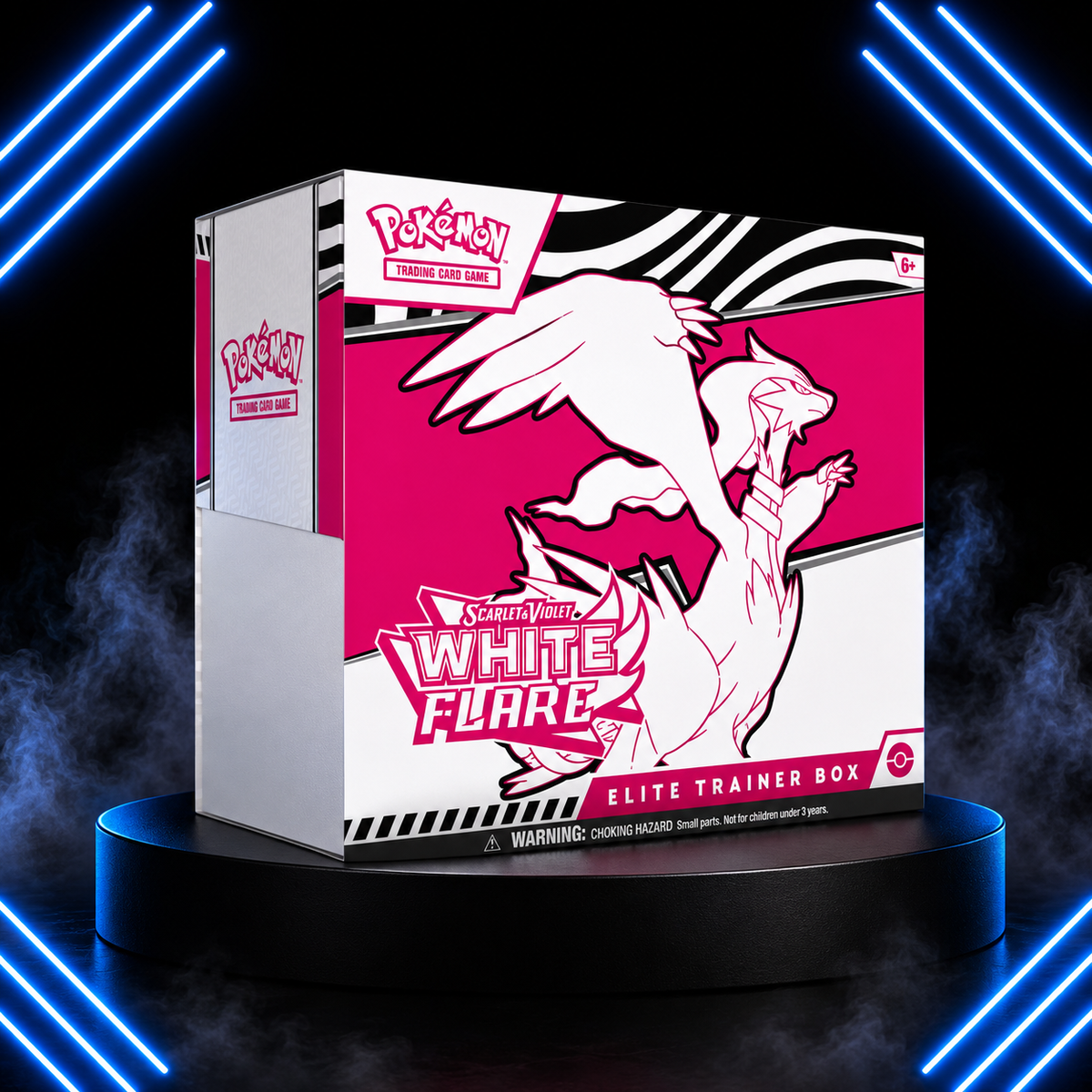 White Flare Elite Trainer Box (ETB)