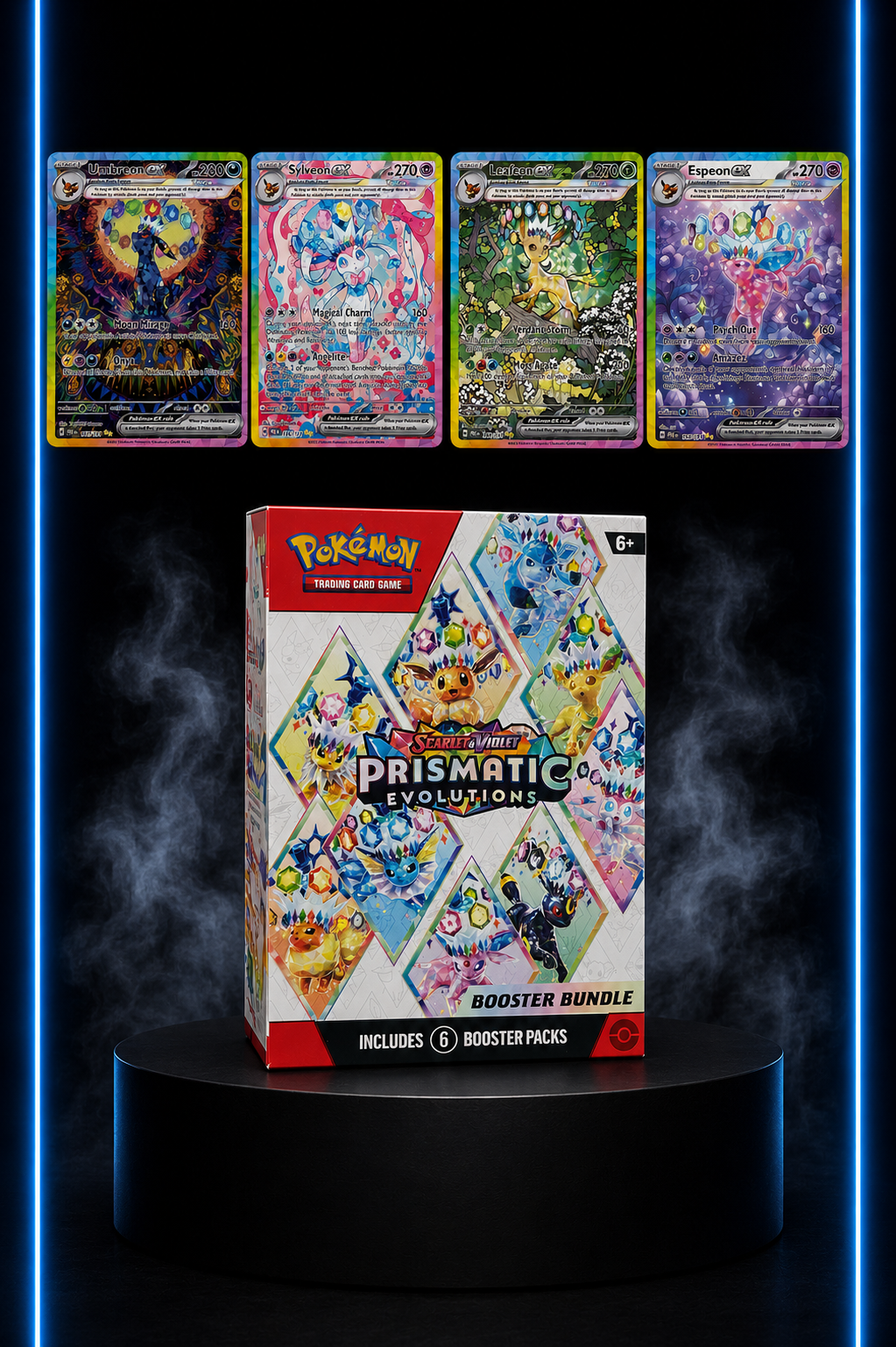 Prismatic evolution booster bundle